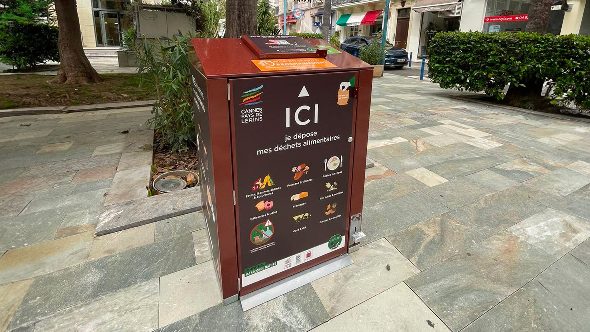 abri bac biodéchets cannes