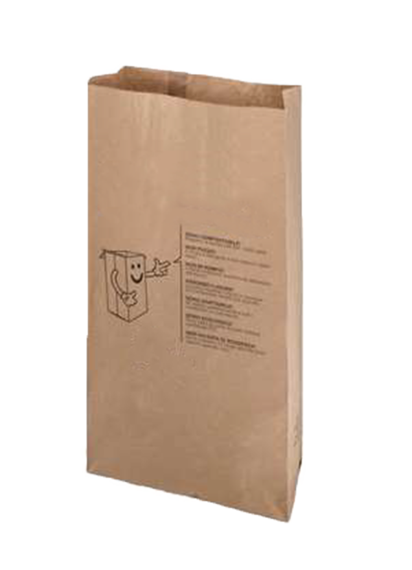 sac kraft compostable 30 litres