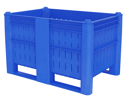 caisse-palette plastique ajourée 5O0 litres