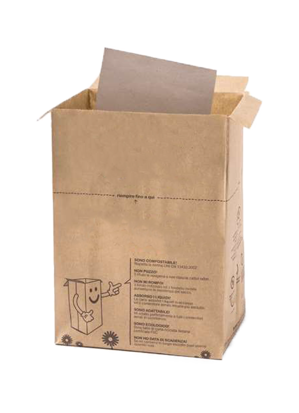 sac kraft compostable 20 litres