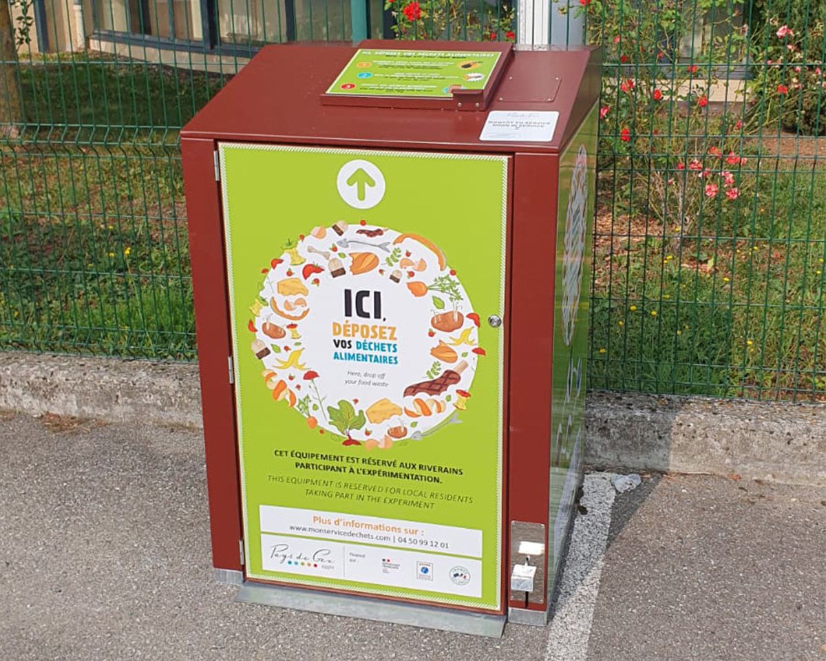 abri bac biodéchets